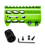 AR15 4.2" Zombie Green M-Lok Handguard with Integrated Handstop