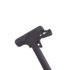 AR-15 Black Tactical Rifle Charging Handle with Oversized Latch close up picture