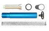 AR-15 7.3 Blue Anodized Pistol Buffer Tube with hole for QR Sling Adapter