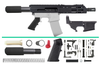 300 Blackout 7.5 Side Charging Complete Pistol Standard Build Kit with 80% lower