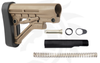 Trinity Force Omega Sand Mil-Spec Adjustable Stock w QR Sling Adapter Buffer Kit