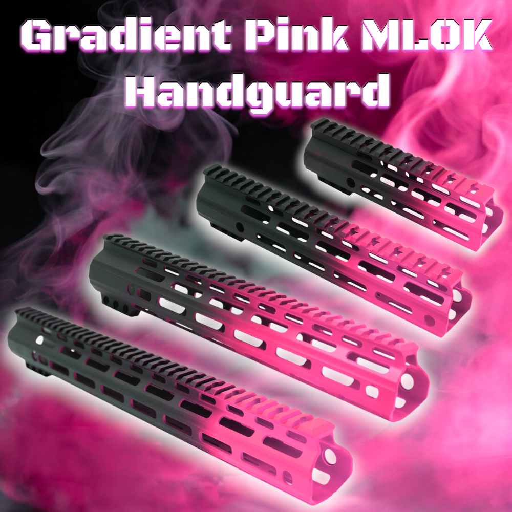 Shop Premium Pink AR-15 Gun Parts | Stylish & Durable Pink Rifle ...