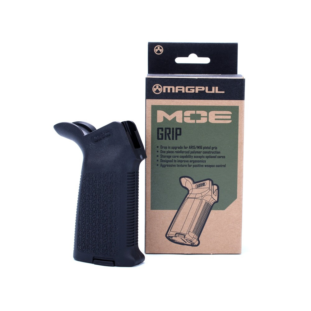 AR-10/LR-308 Lower Parts Kit with Black Magpul Grip & Trigger Guard