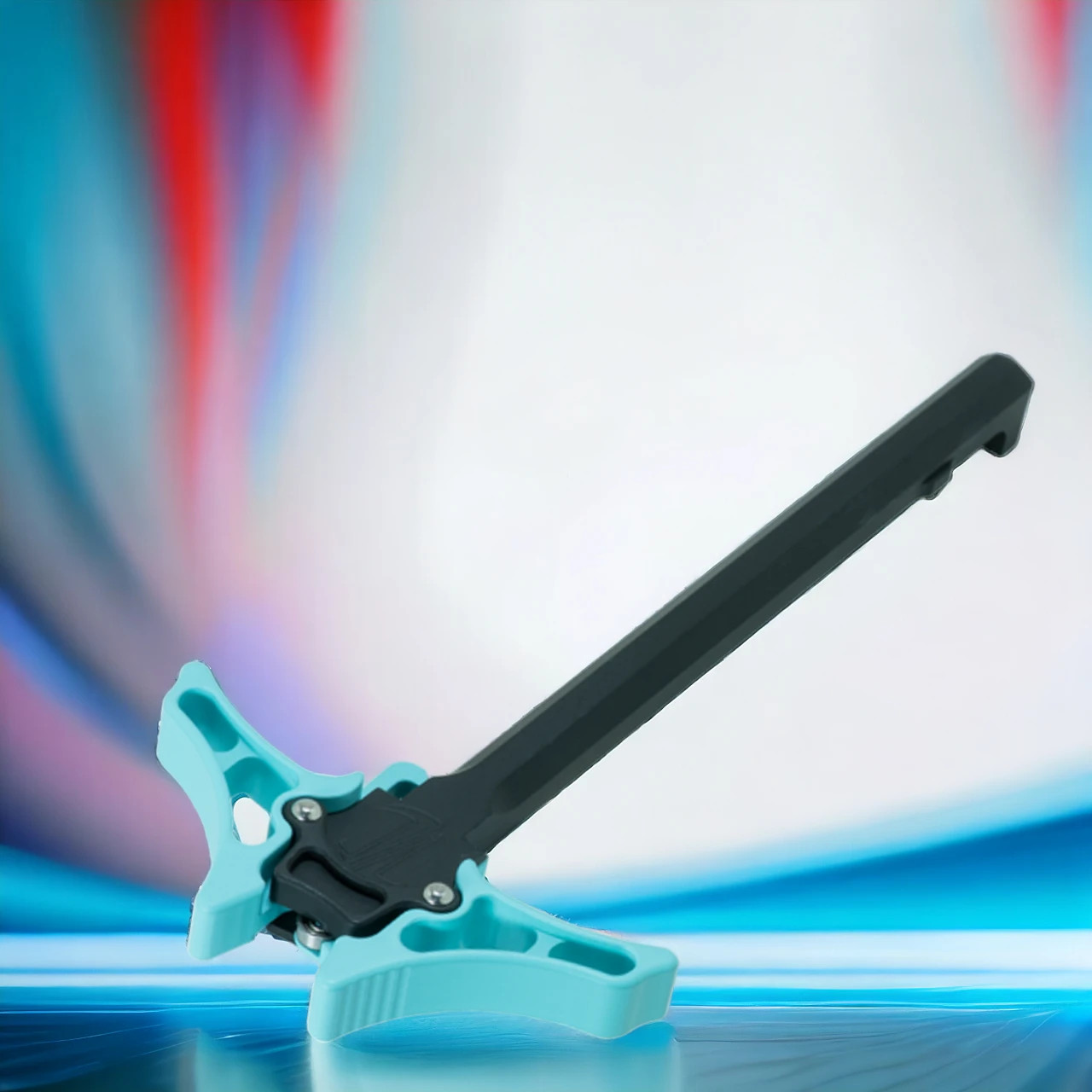 Timber Creek AR-15 Robins Egg Blue Enforcer Ambidextrous Charging