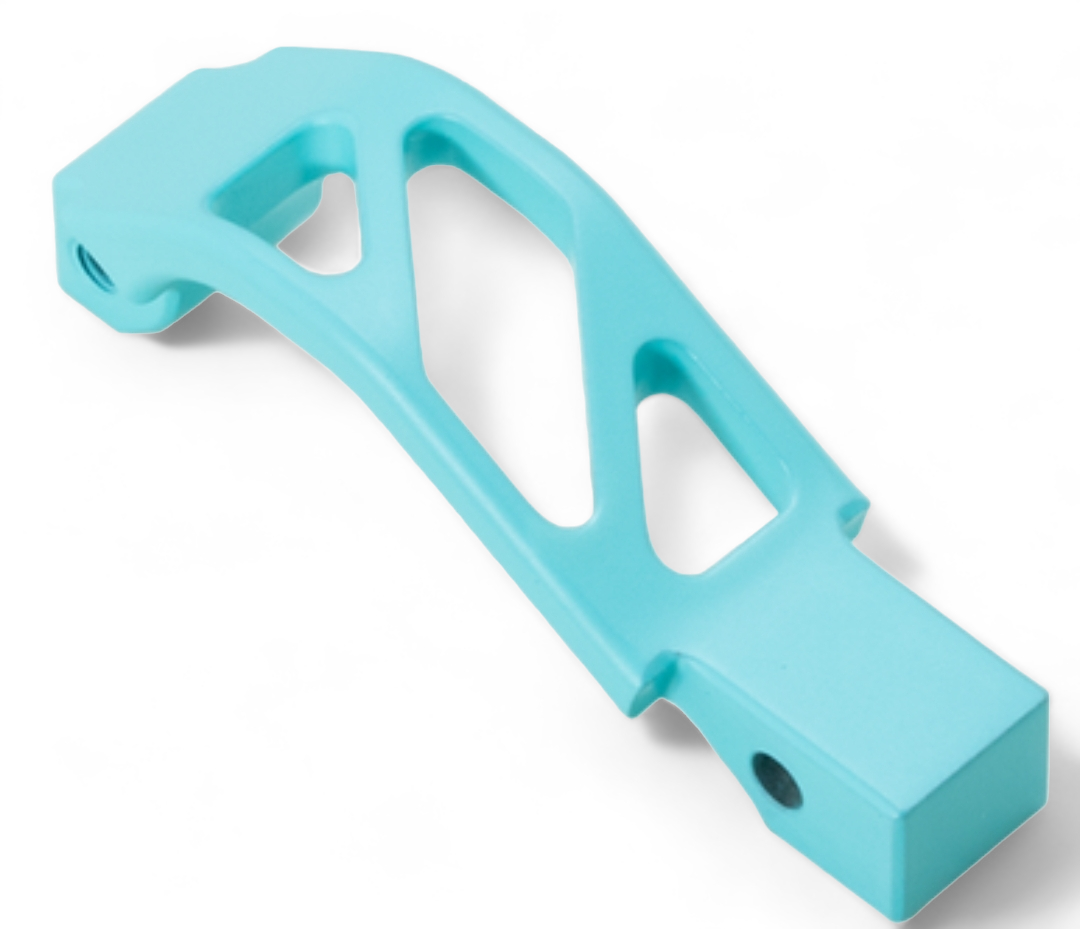Timber Creek AR Robins Egg Blue Oversized Trigger Guard