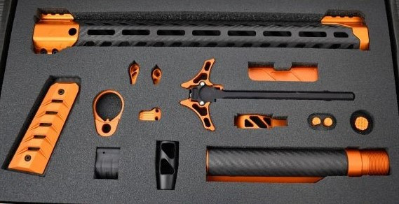 Timber Creek Orange Carbon Fiber Enforcer Kit
