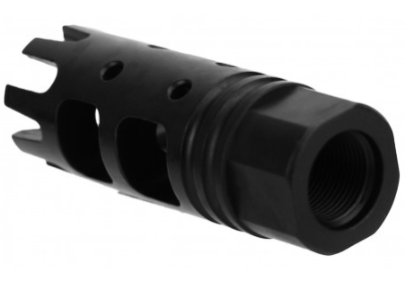 1/2x28 Black Nitride Crown Muzzle Brake