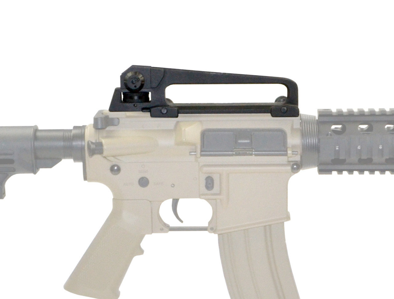 AR-15 A2 Carry Handle with Dual Rear Aperture