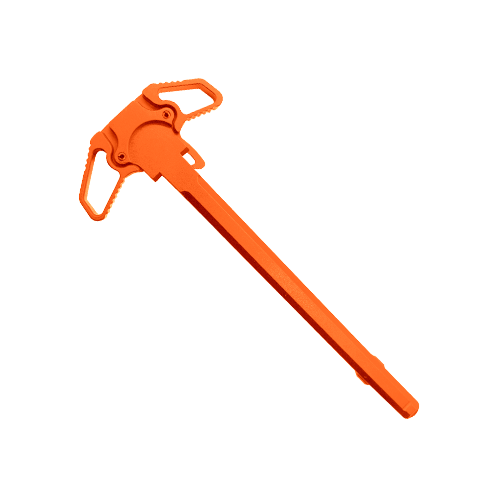 AR-15 Hunter Orange Lightweight Ambidextrous Charging Handle