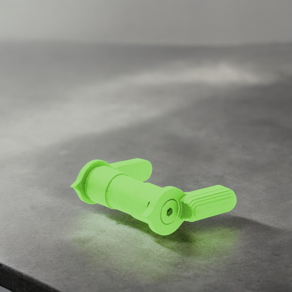 AR-15 Zombie Green Dual Steel Ambidextrous Safety Selector Switch