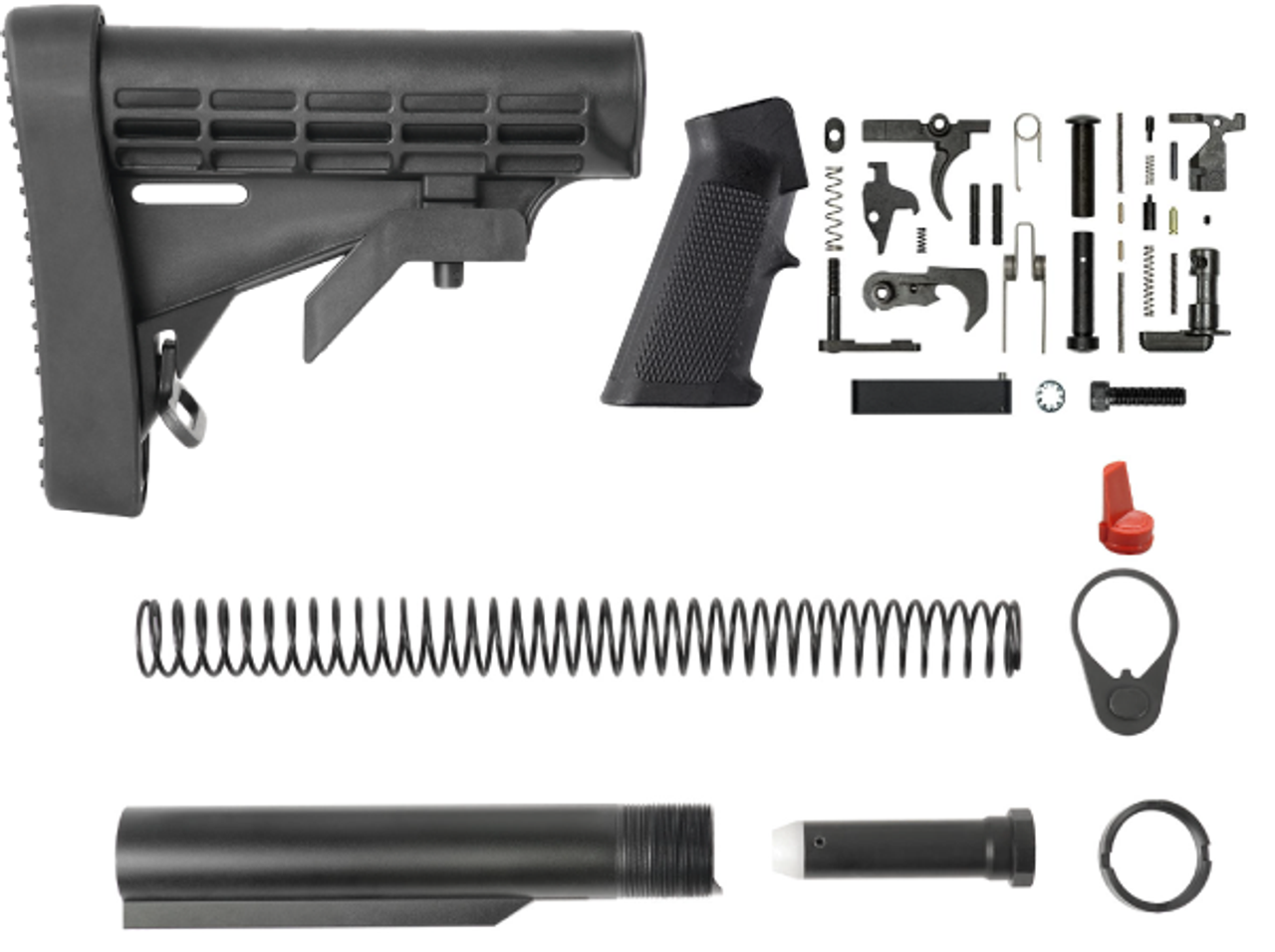 AR-15 Mil Spec Lower Build Kit minus Lower Receiver-A1Armory