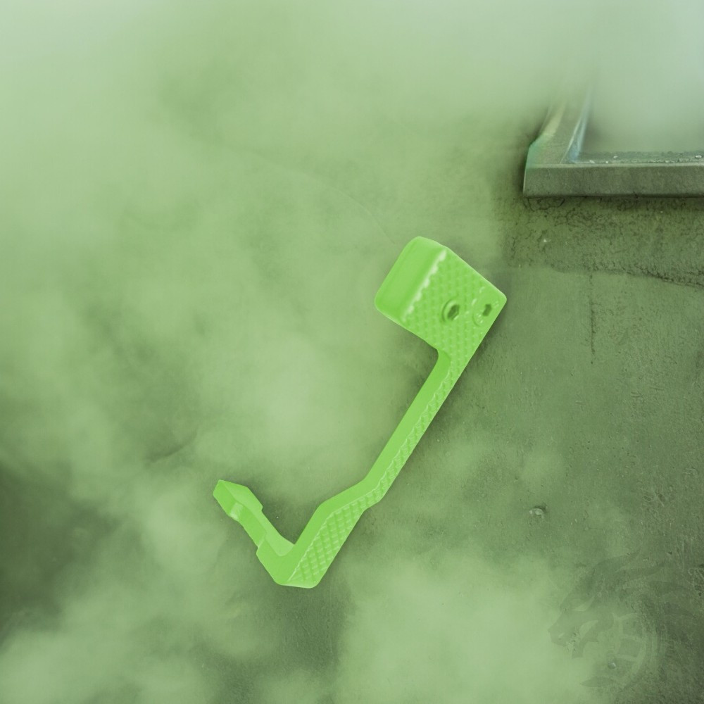 Cerakote Zombie Green Extended Bolt Catch Release Bad Lever