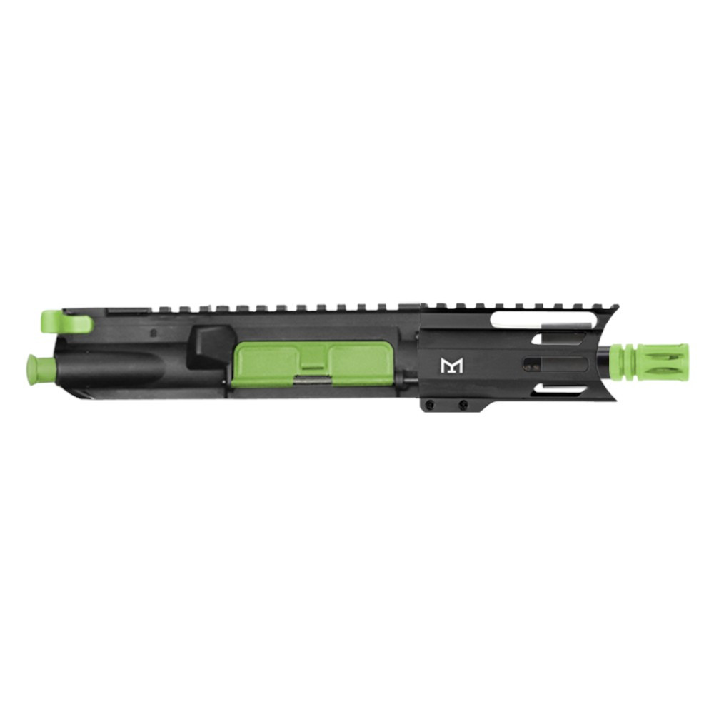 AR15 5.56 NATO Zombie Green Pistol Complete Upper