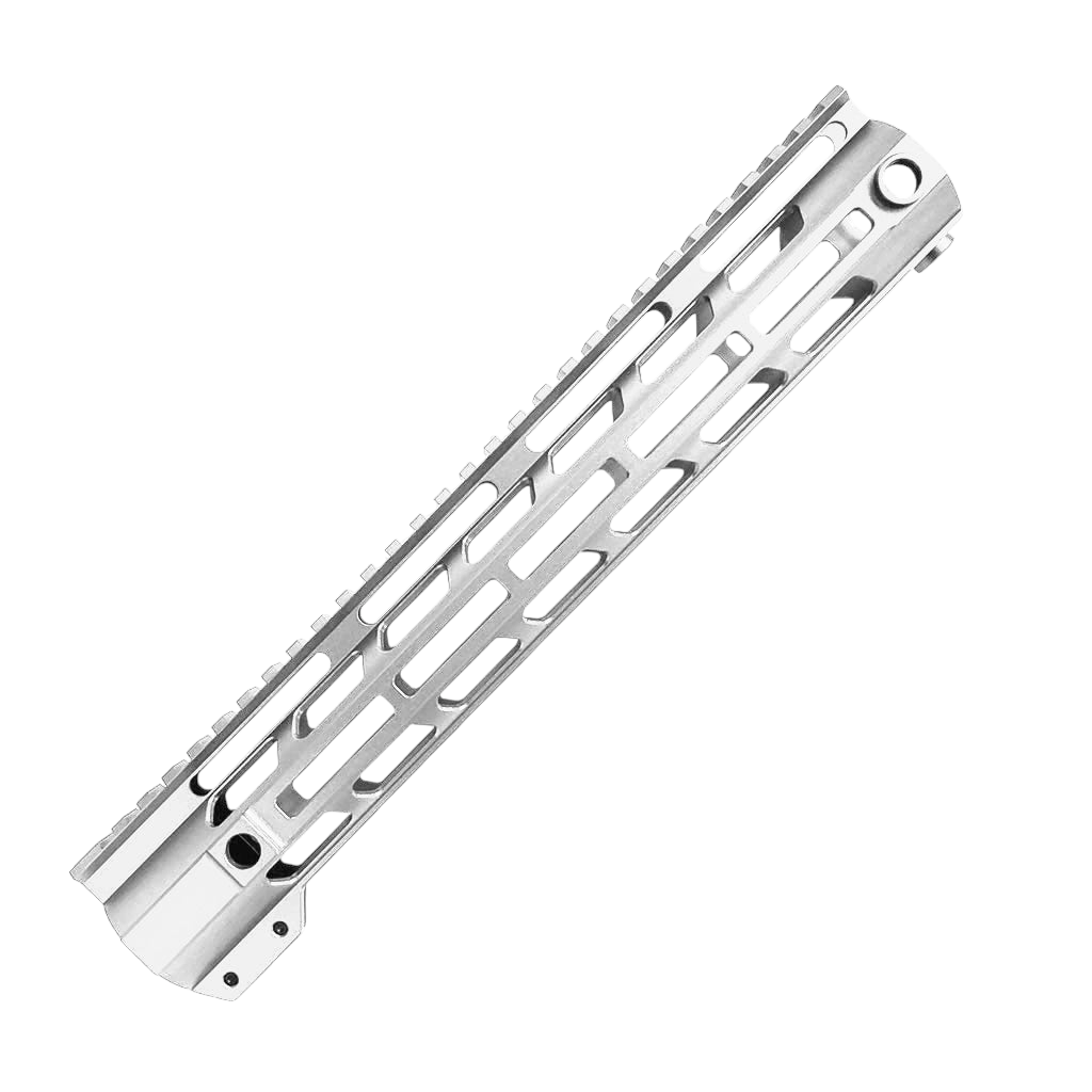 Silver M Lock Hand Rails XTS AR15 12