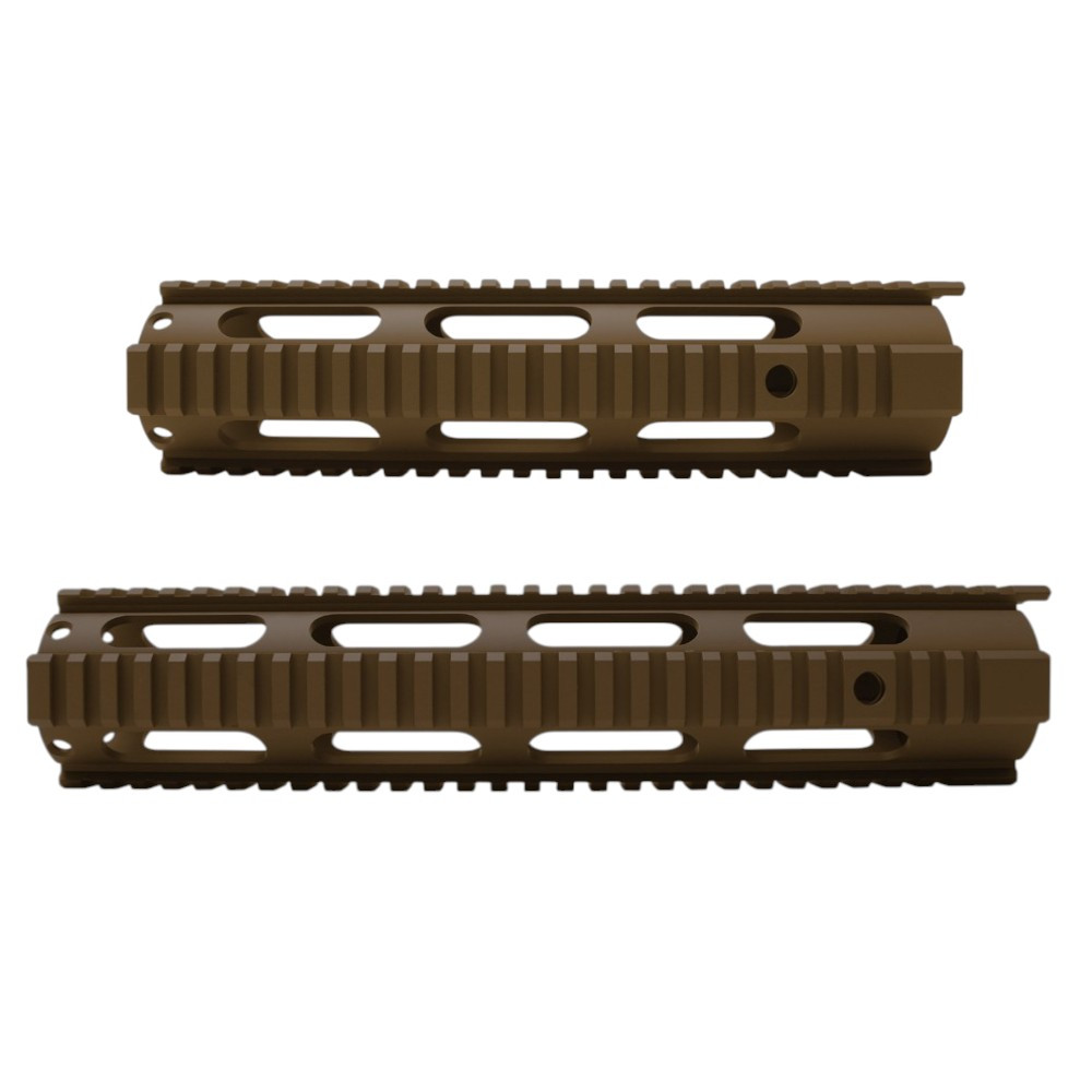 AR-15 Cerakote Burnt Bronze Quad Rail | Many Colors To Choose