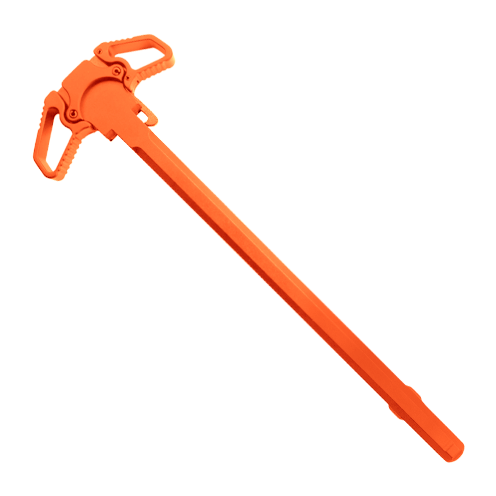 AR-10/LR-308 Orange Lightweight Ambidextrous Charging Handle
