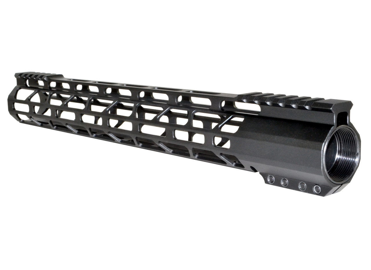 AR15 15in M-LOK Free Float Partial Rail Handguard