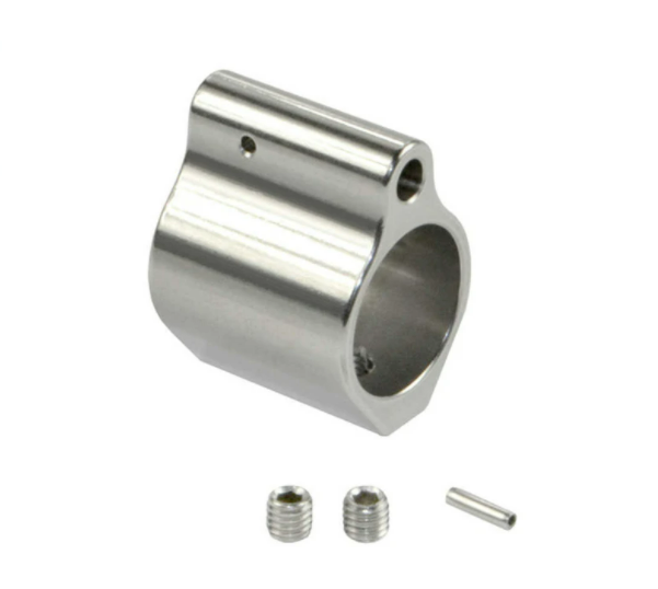 AR15 Low Profile .750 Stainless Steel Gas Block
