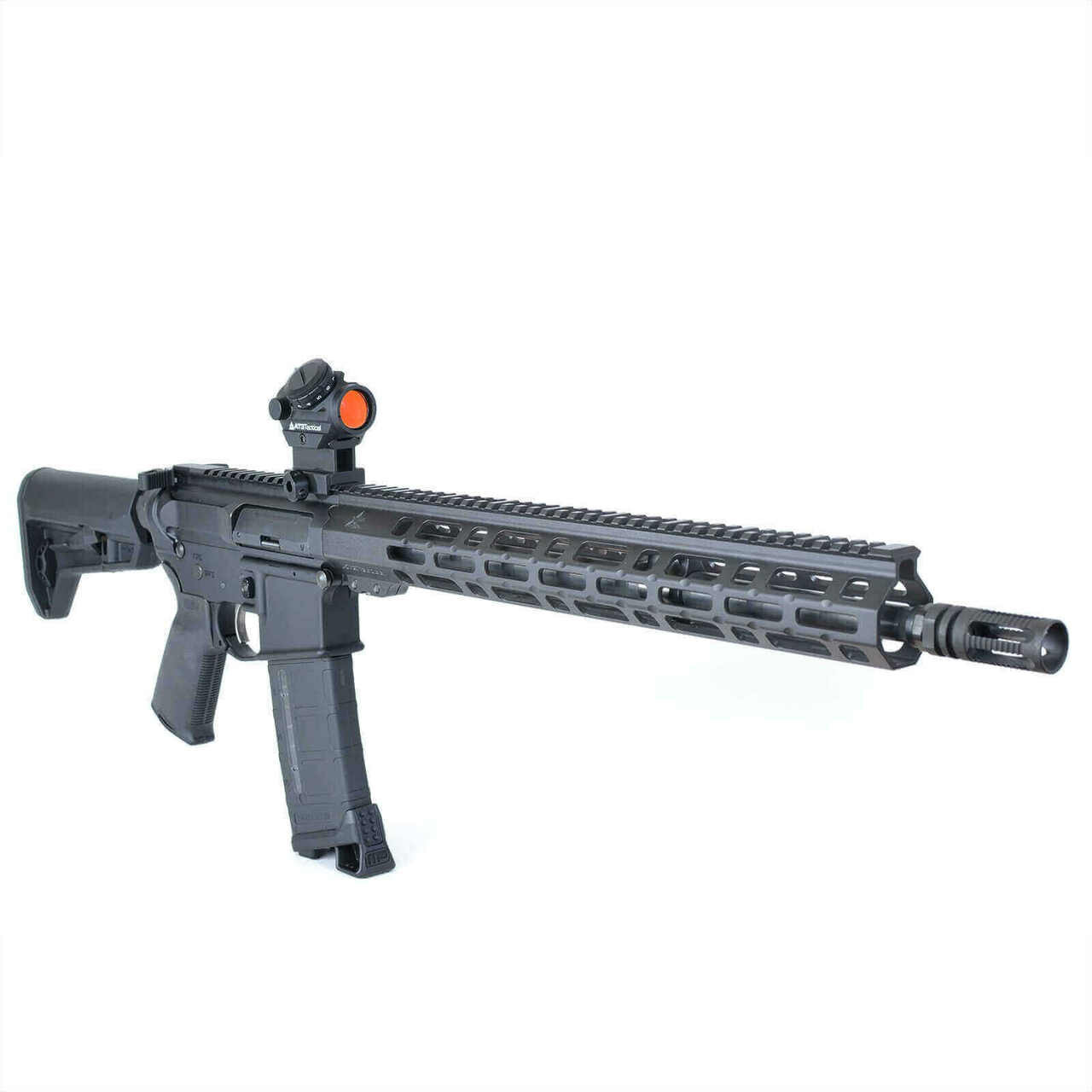 bushmaster carbon 15 with quad rail