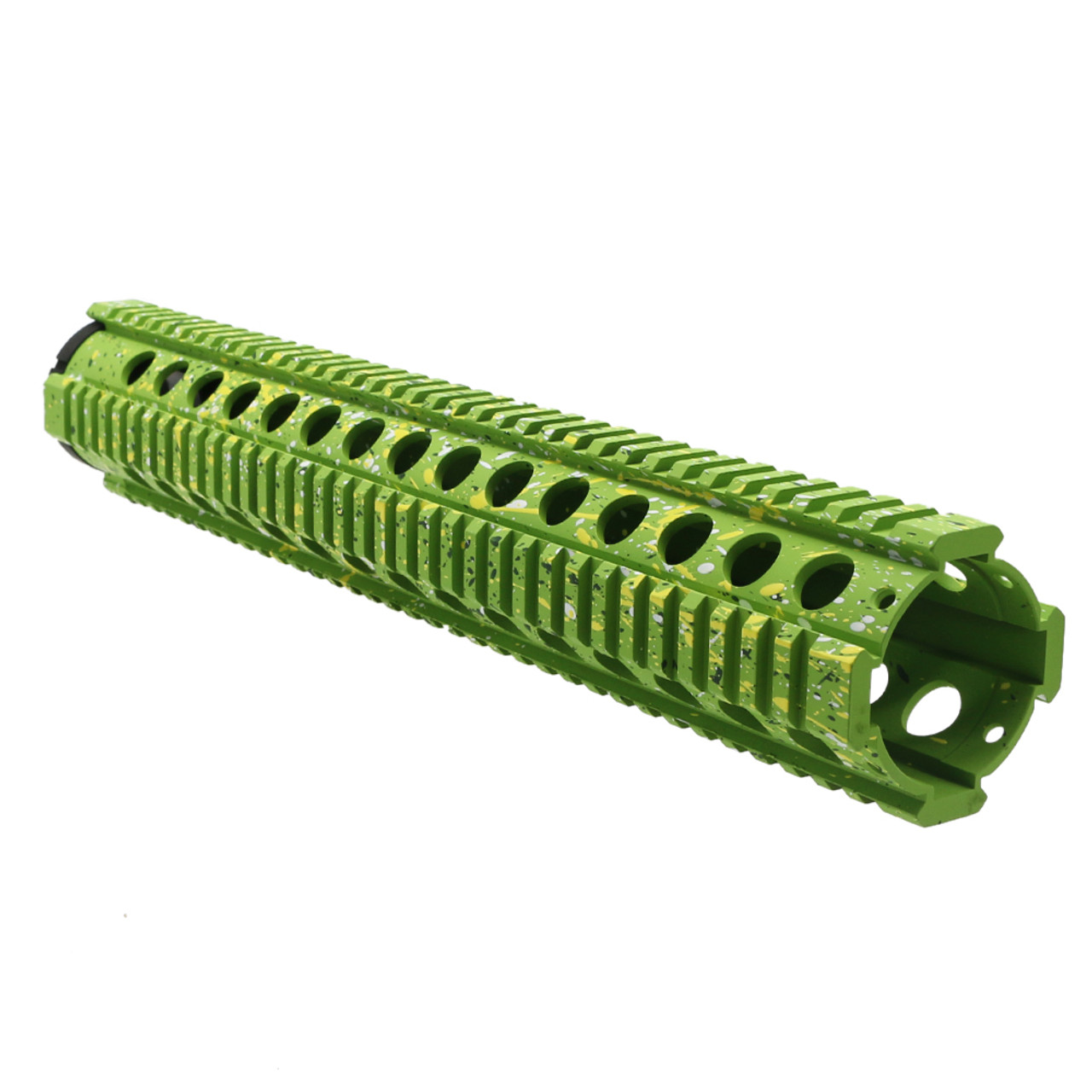 AR-15 Cerakote Zombie Green Splatter 15