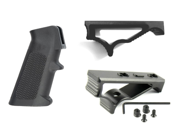 A1Armory Skeletonized Short Angled Foregrip/ A2 Pistol Grip Set