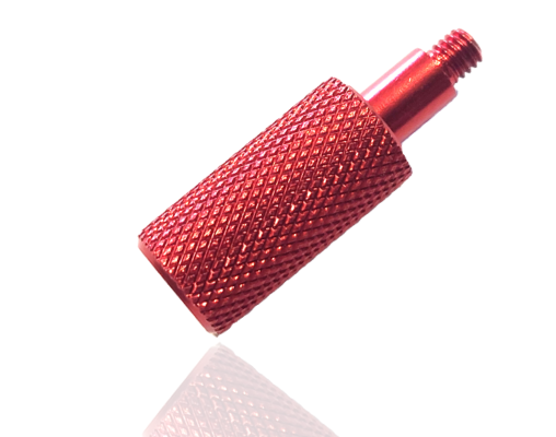 A1Armory AR15 Red Knurled Side Charging Handle Bolt