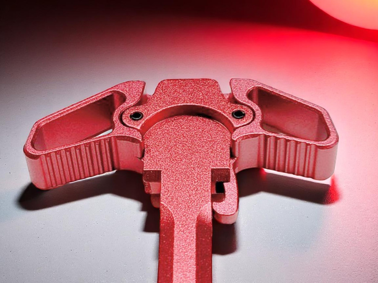 AR-15 XTS Anodized Red Ambidextrous Charging Handle