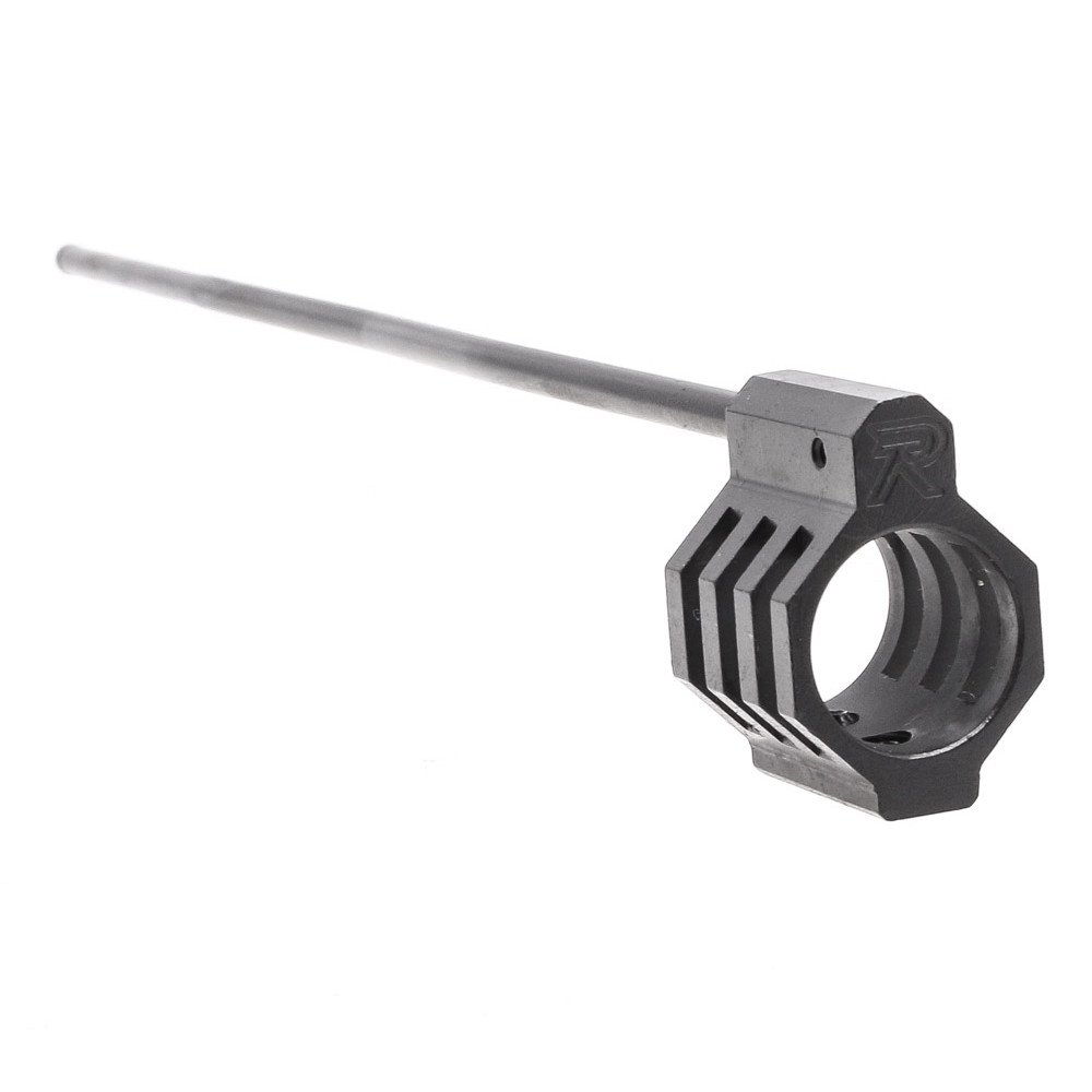Assembled Black Caged .750 Gas Block With Nitride Carbine Length Gas Tube