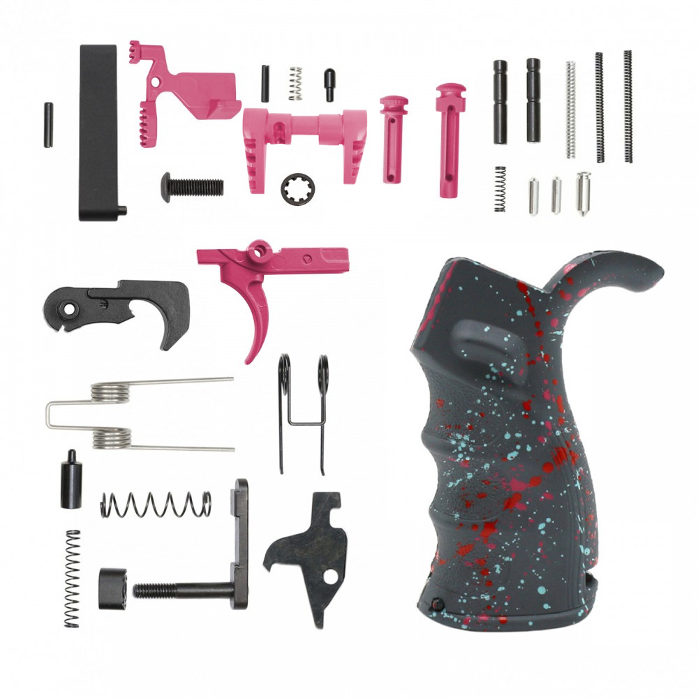 Pink Ar Shop Premium Pink AR-15 Gun Parts | Stylish & Durable Pink Rifle ...