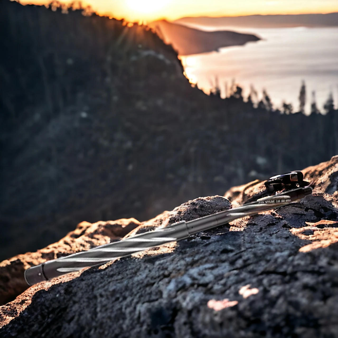 18" .223 Wylde Stainless Black Nitride Bear Claw Fluted Heavy Barrel