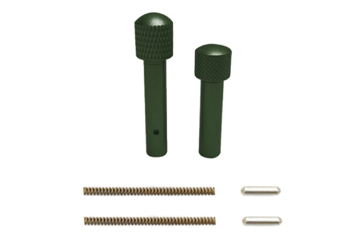 A1Armory AR-15 Anodized Green Anti-Rotation Trigger/Hammer Pin Set