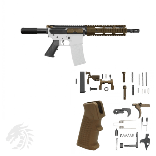 Cerakote Burnt Bronze AR-15 'REAPER Parts and Lower Parts Kit - $119.99  (Free Shipping)