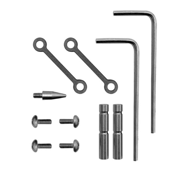 A1Armory AR-15 Anodized Black Anti-Rotation TriggerHammer Pin Set