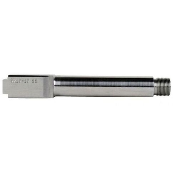 Glock 19 9mm Stainless Threaded Barrel