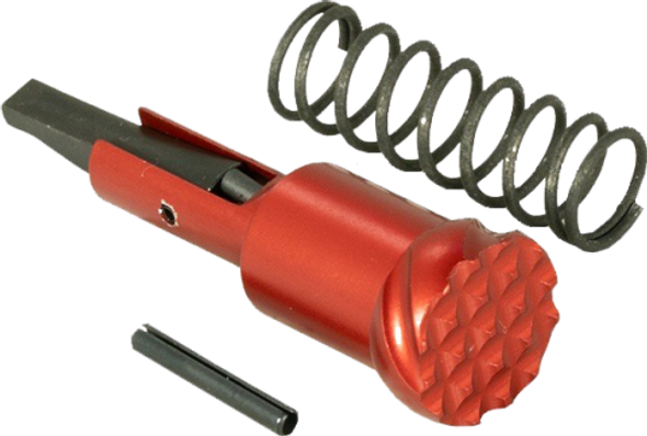 Timber Creek AR Red Anodized Forward Assist Assembly