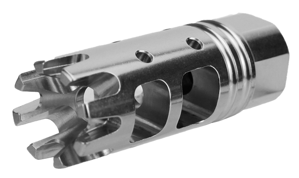 12x28 Stainless Steel Crown Muzzle Brake