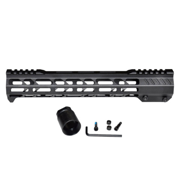 AR15 .2235.56 12 M-LOK Free Float Handguard with Integrated Hand stop-a1armory.com