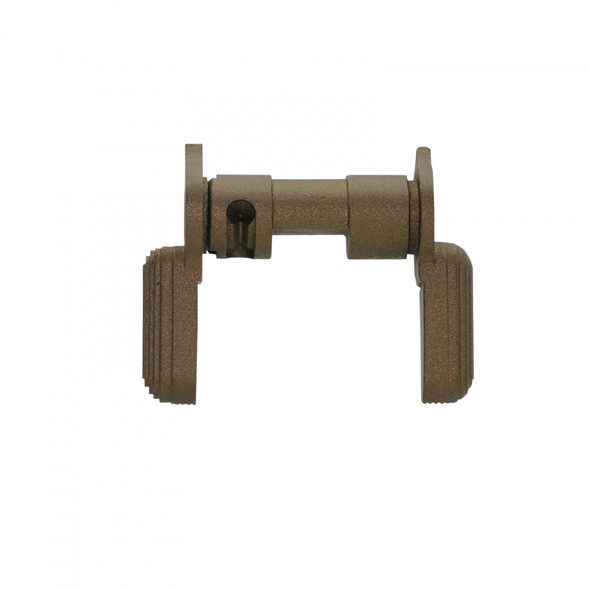 AR-15 Burnt Bronze Dual Steel Ambidextrous Safety Selector Switch