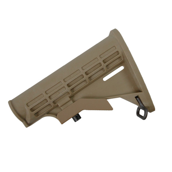 AR-15 FDE Cerakote Butt Stock 6 Position buffer kit