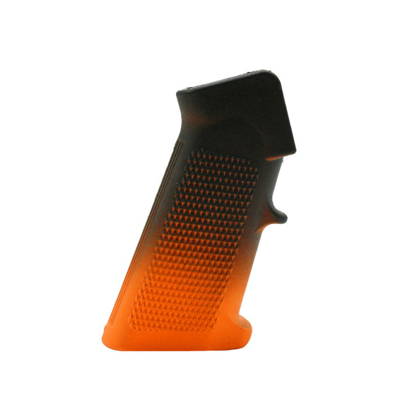 Ar15 gradient hunter orange and black a2 pistol grip