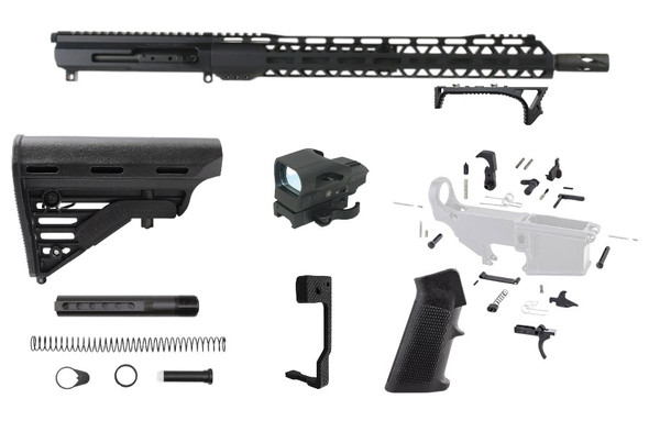 AR-15 16 5.56 NATO Side Charging Build kit