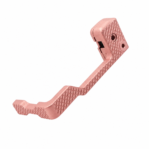 AR-15 Rose Gold Extended Bolt Catch Bad Lever