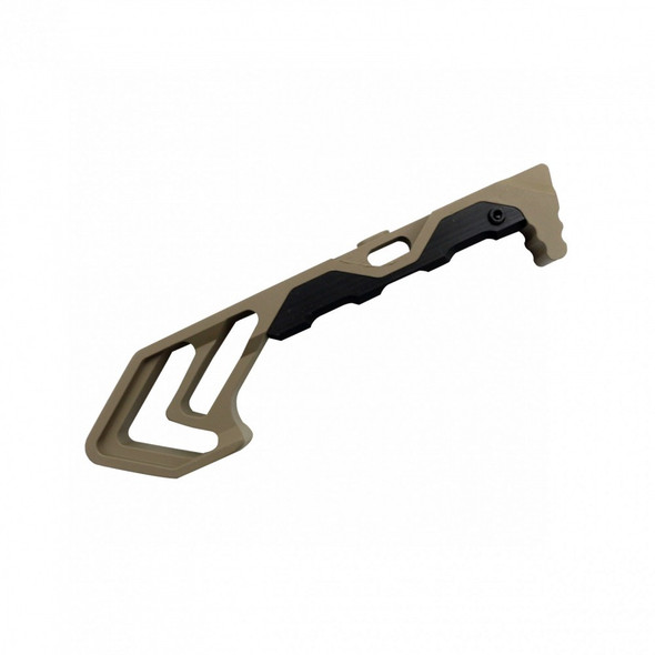 AR-15 FDE Aluminum Curved Foregrip