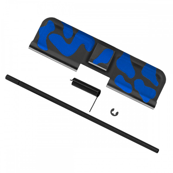 AR-15 Cerakote Blue Flame Camo Ejection Port Dust Cover