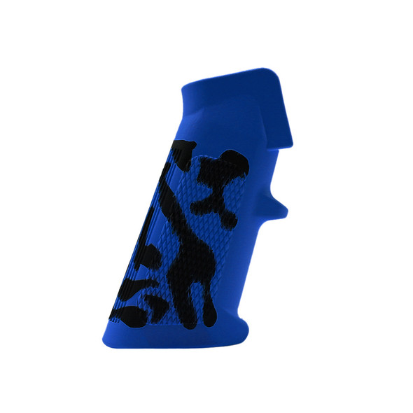AR-15 Cerakote Blue Camo A2 Grip