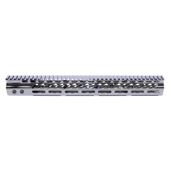 15" Ultra Lightweight Black Chrome Free Floating Handguard