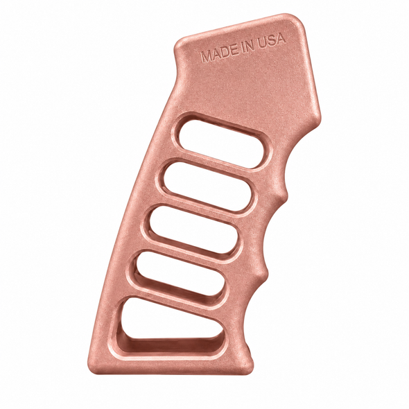 Rose Gold Aluminum Ultralight Skeletonized Pistol Grip
