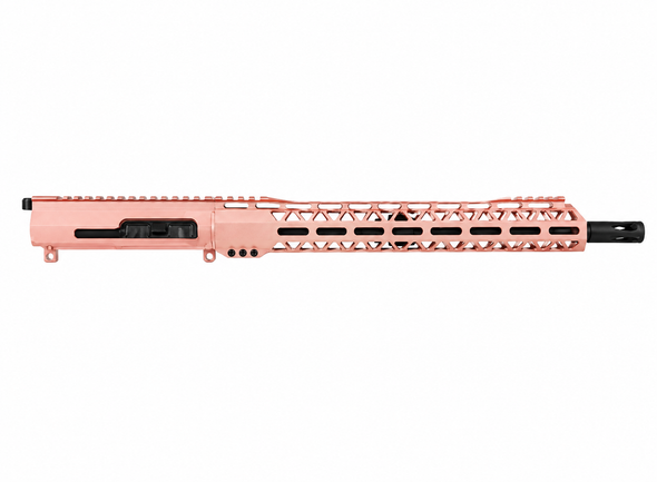 AR-15 16" 5.56 NATO Rose Gold Side Charging Complete Upper
