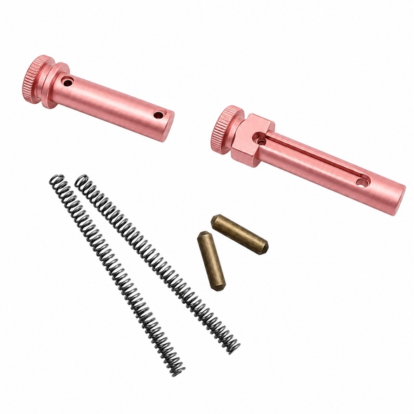 AR-15 Cerakote Rose Gold Extended Takedown Pin Set