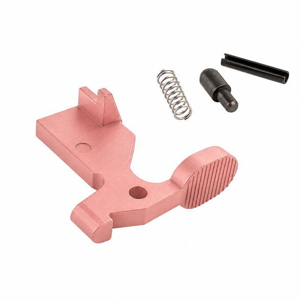 AR-15 Cerakote Rose Gold Bolt Catch Assembly
